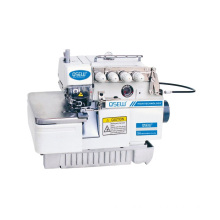 QS-747 -BK High speed 4 thread industrial overlock with back stitching Back Latching  industrial sewing machine